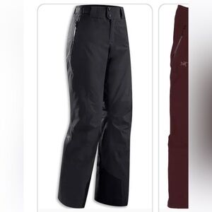 Arc'teryx Women winter shell pant in Black